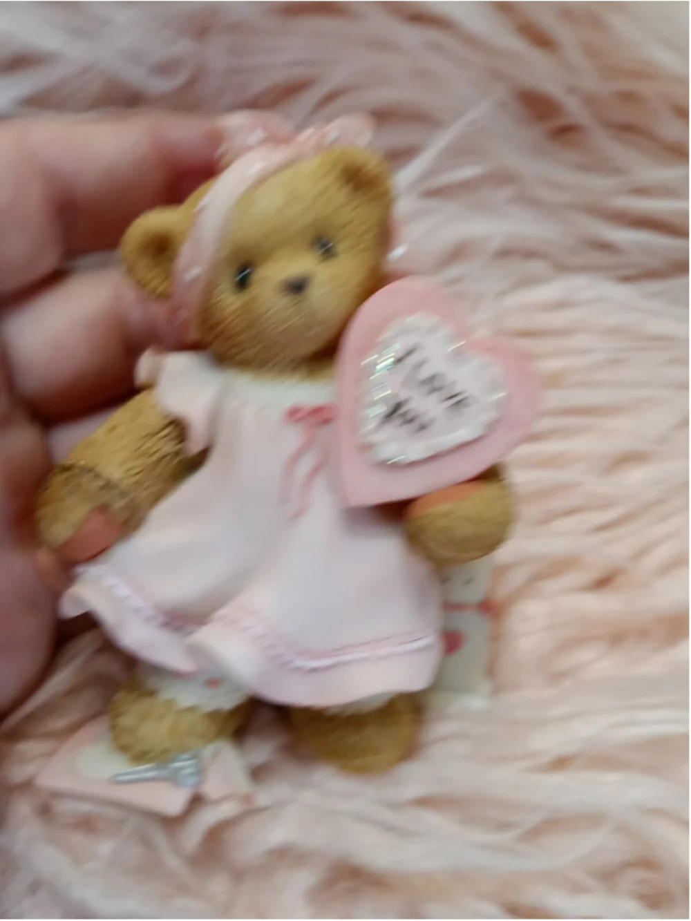 Cherished Teddies “We’ve Pieced Together A Perfect Love” I Love You Heart Cat